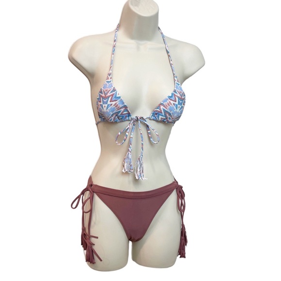 Sea Gypsies by Lost 2-Piece Tassel Bikini - Picture 1 of 11